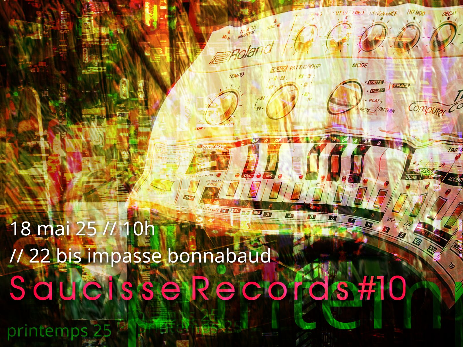 Saucisse Records - printemps 25